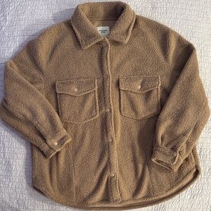 Abercrombie Cozy Teddy Shacket